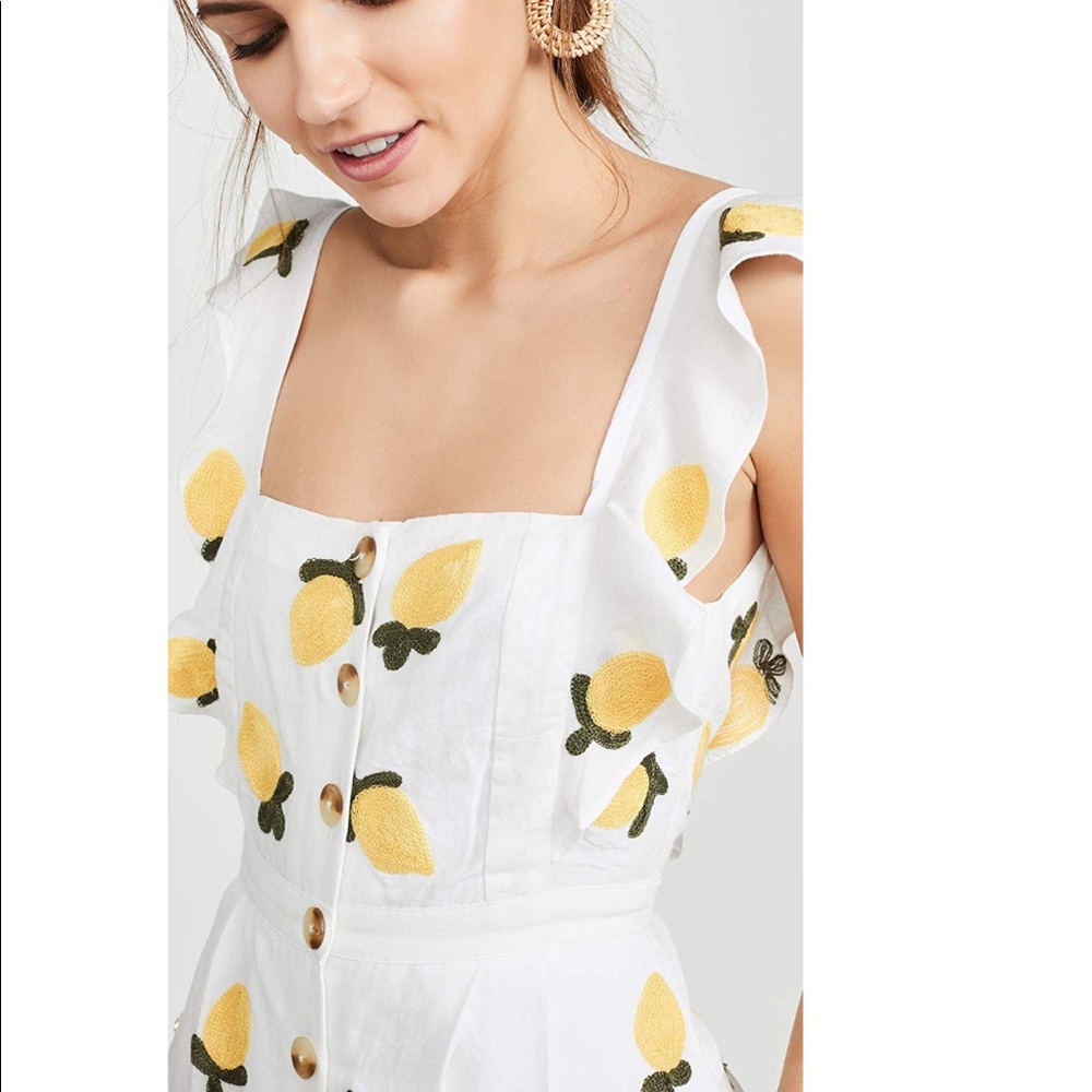Red Carter Lemon Jumpsuit